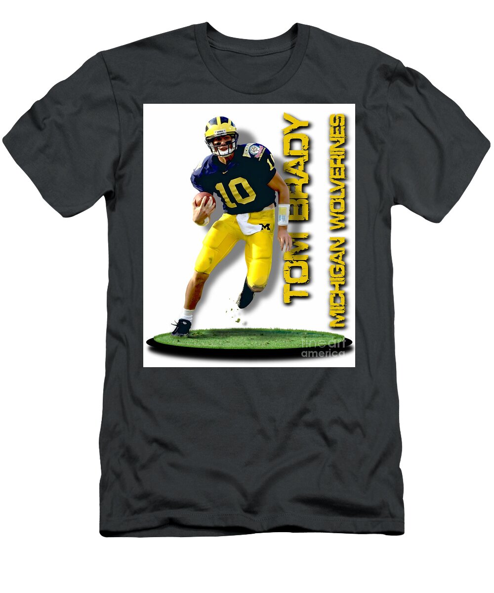 Tom Brady Mchigan 1 Robert Williams T-Shirt