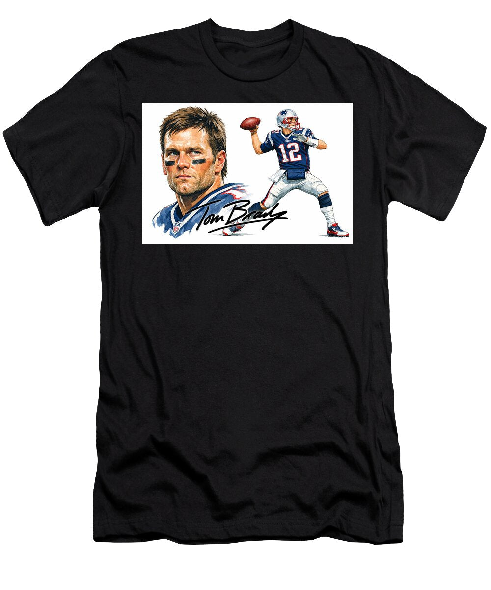 Tom Brady Patriots All Eras Sports T-Shirt