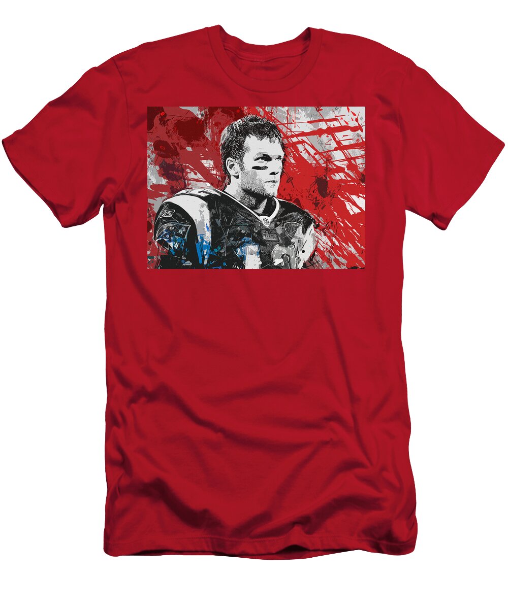 Tom Brady Red White and Blue John Farr T-Shirt