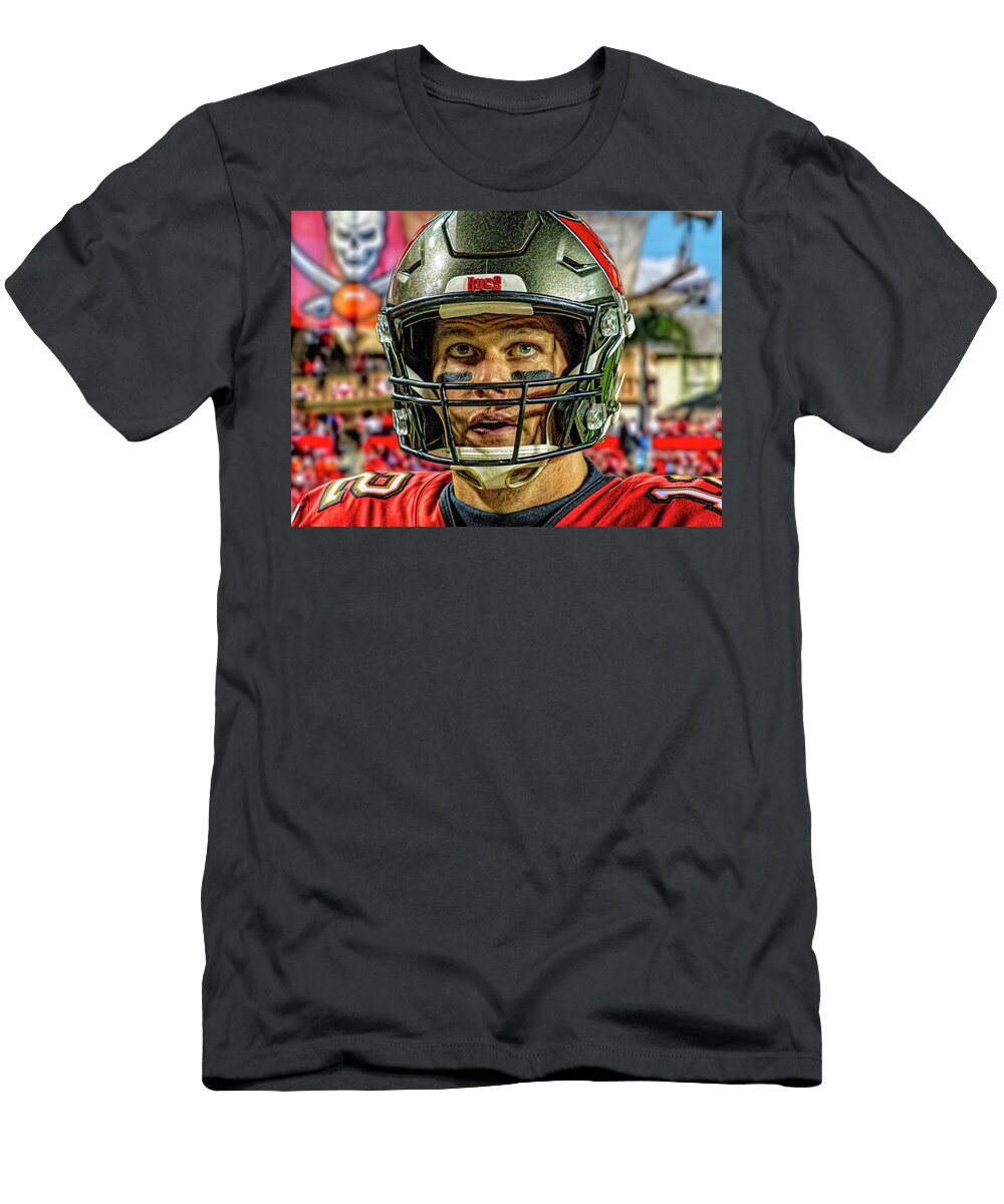 Tom Brady Tampa Bay Buccaneers Mal Bray T-Shirt