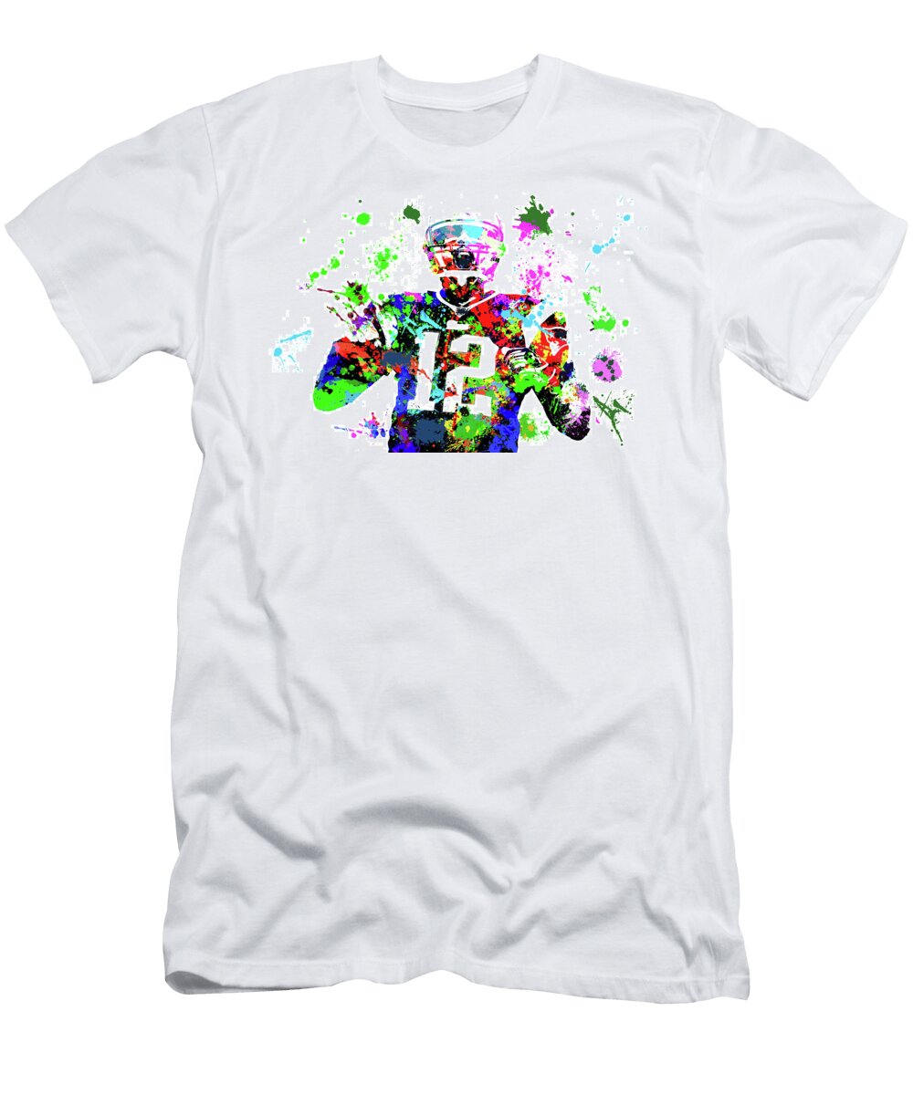 Tom Brady Wall Decor Joann Vitali T-Shirt
