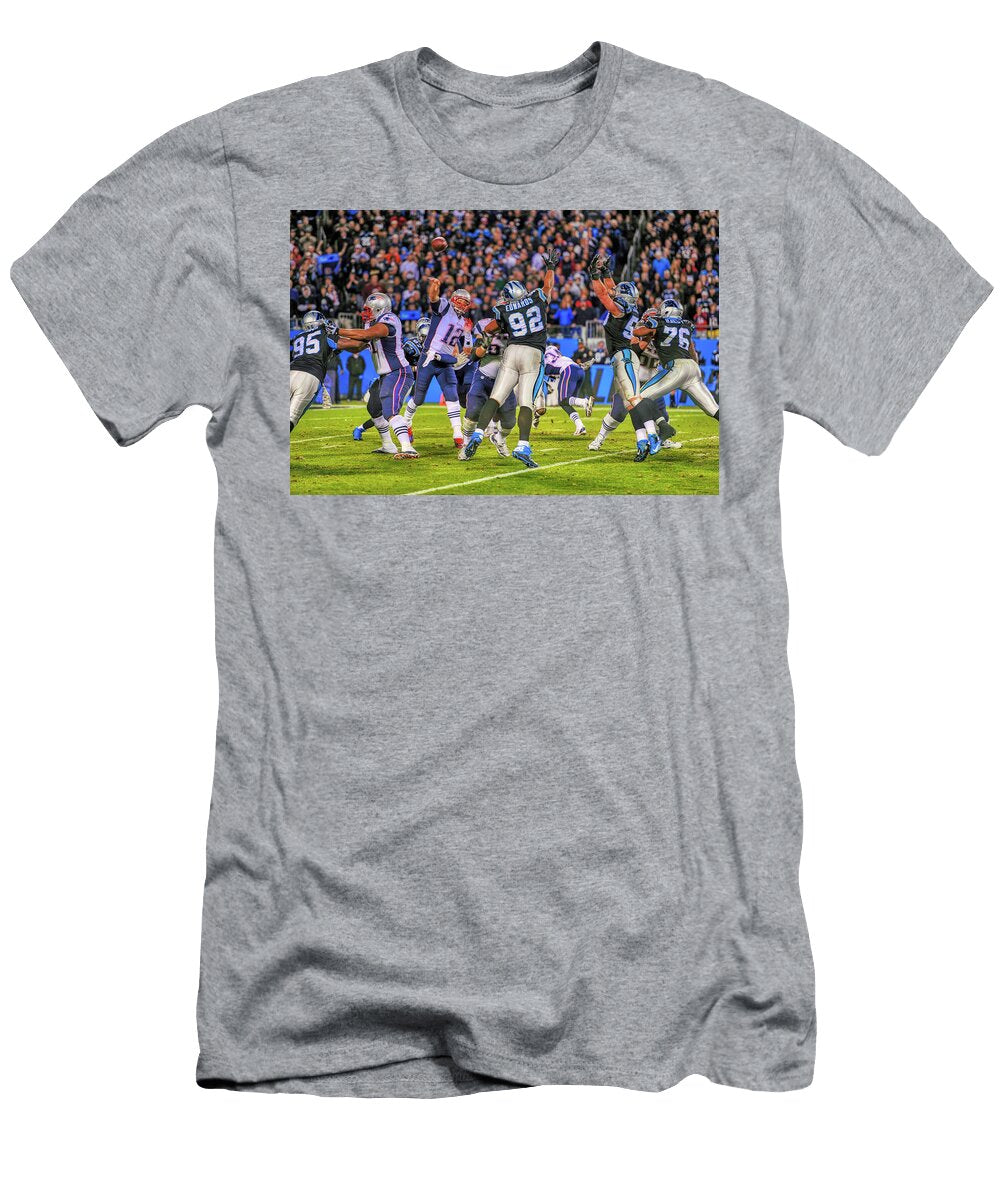 Tom Brady with the Pass U S a F Jonathan Bass T-Shirt