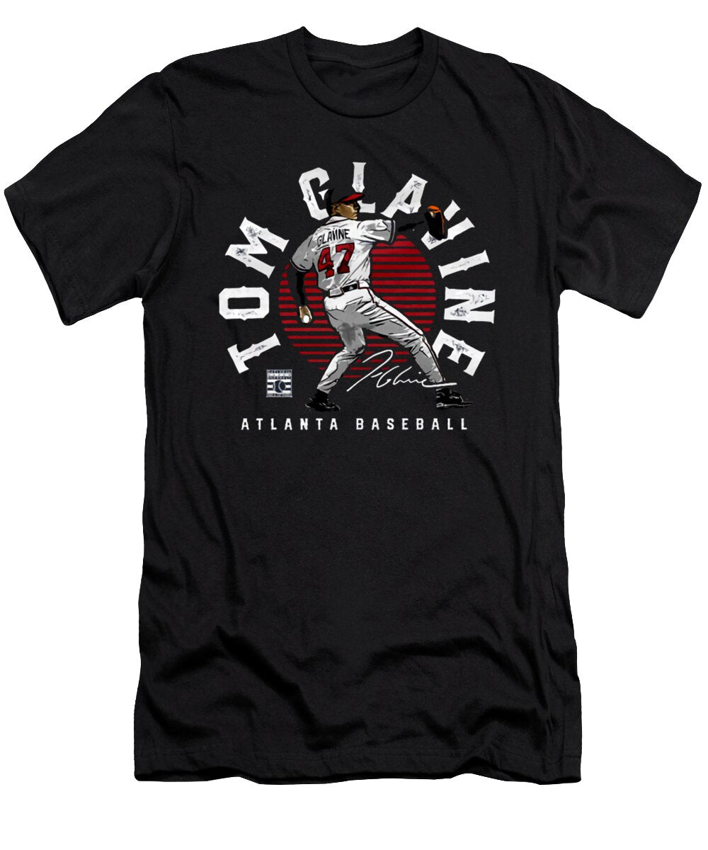 Tom Glavine Emblem Kelvin Kent T-Shirt