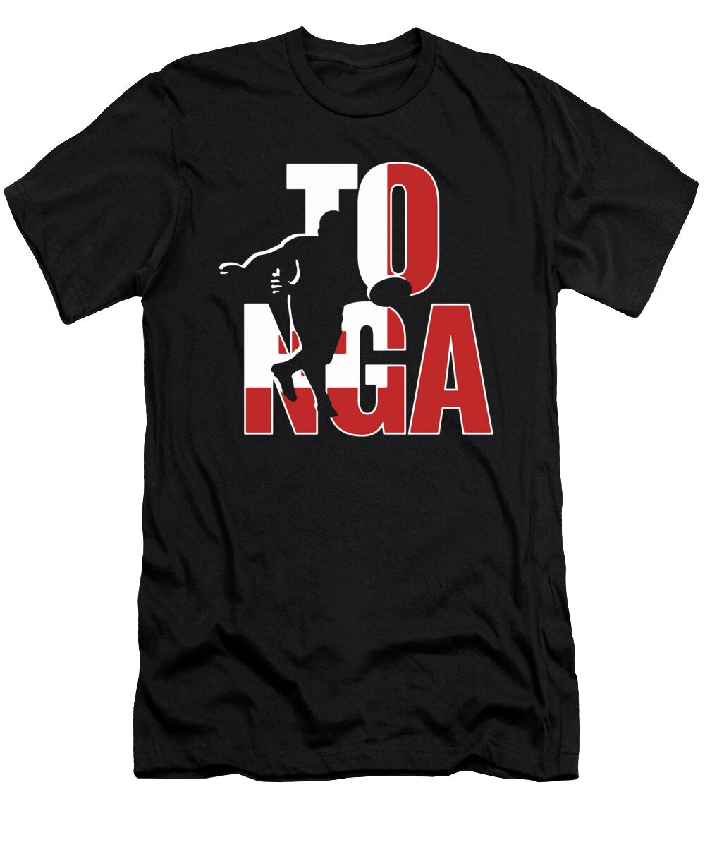 Tonga Rugby 2019 Fans Kit for Tongan Supporters Players Coaches and Rugger Football Lovers Martin Hicks T-Shirt