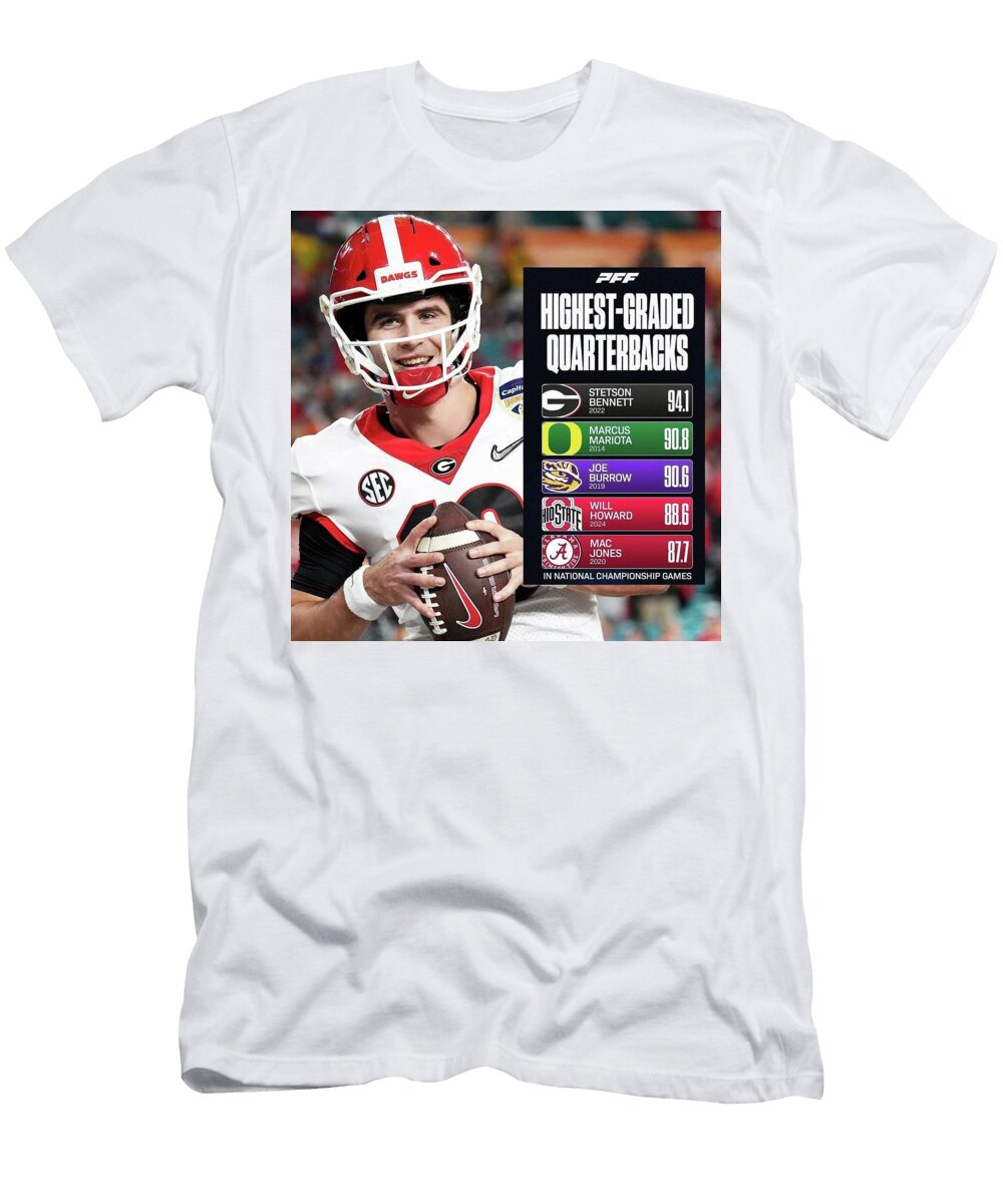 Top Rated College Quarterbacks Revealed Dennis Baswell T-Shirt