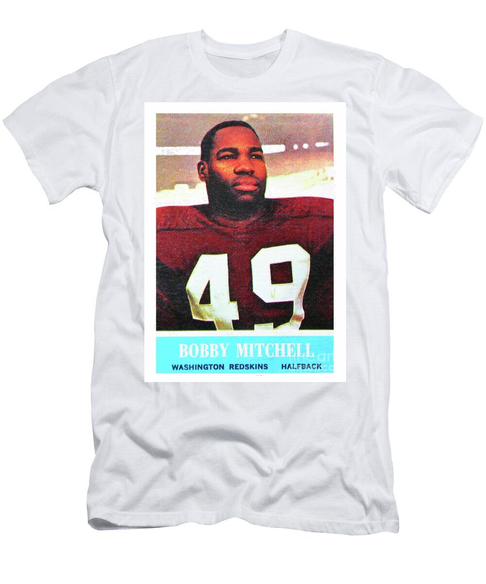 Topps 1964 Bobby Mitchell Football Card David Lee Thompson T-Shirt
