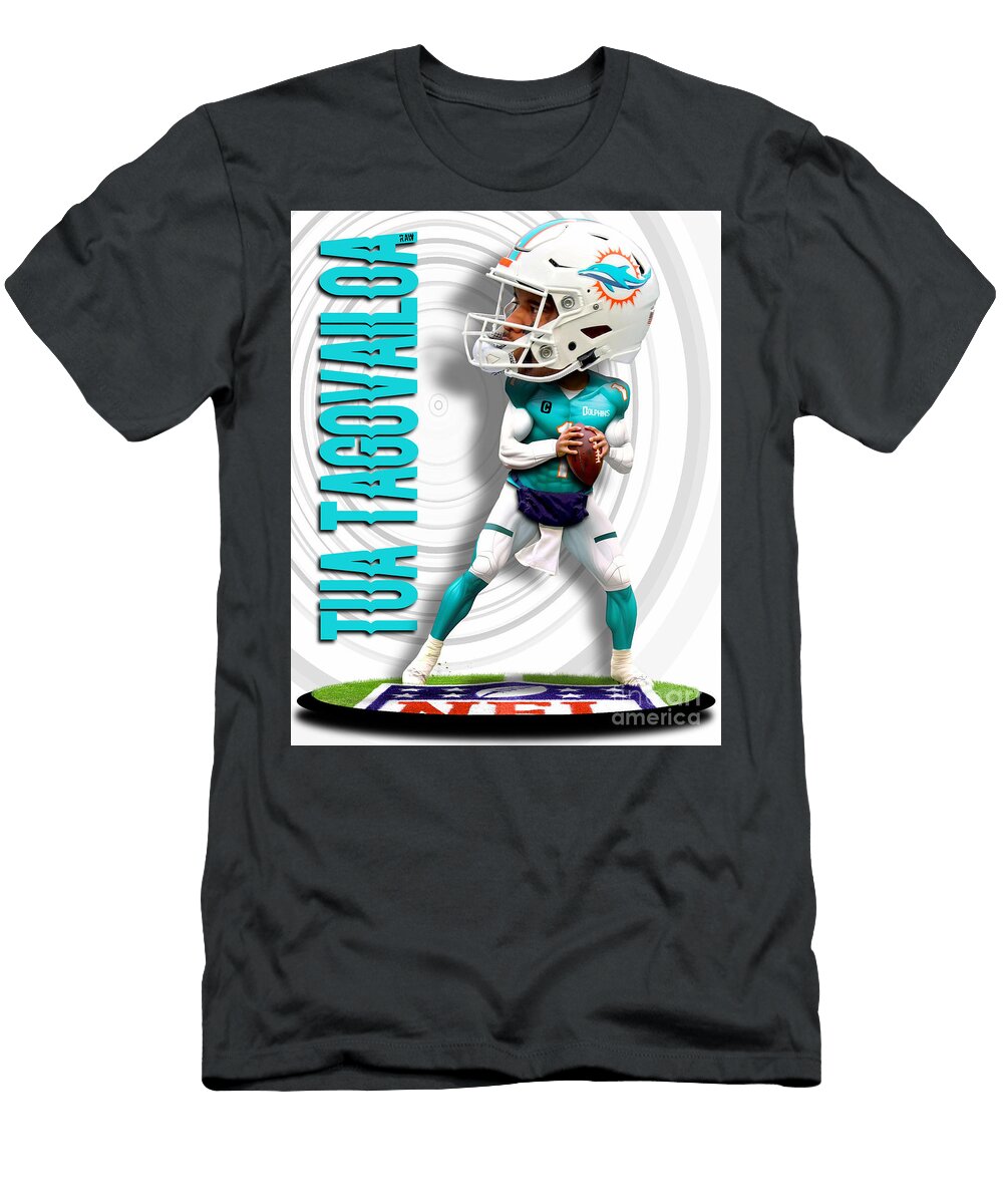 Tua Tagovailoa Bobble Head 1 Robert Williams T-Shirt