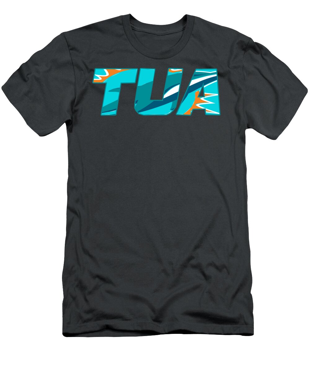 Tua Tagovailoa Double Exposure Art David Marcus T-Shirt