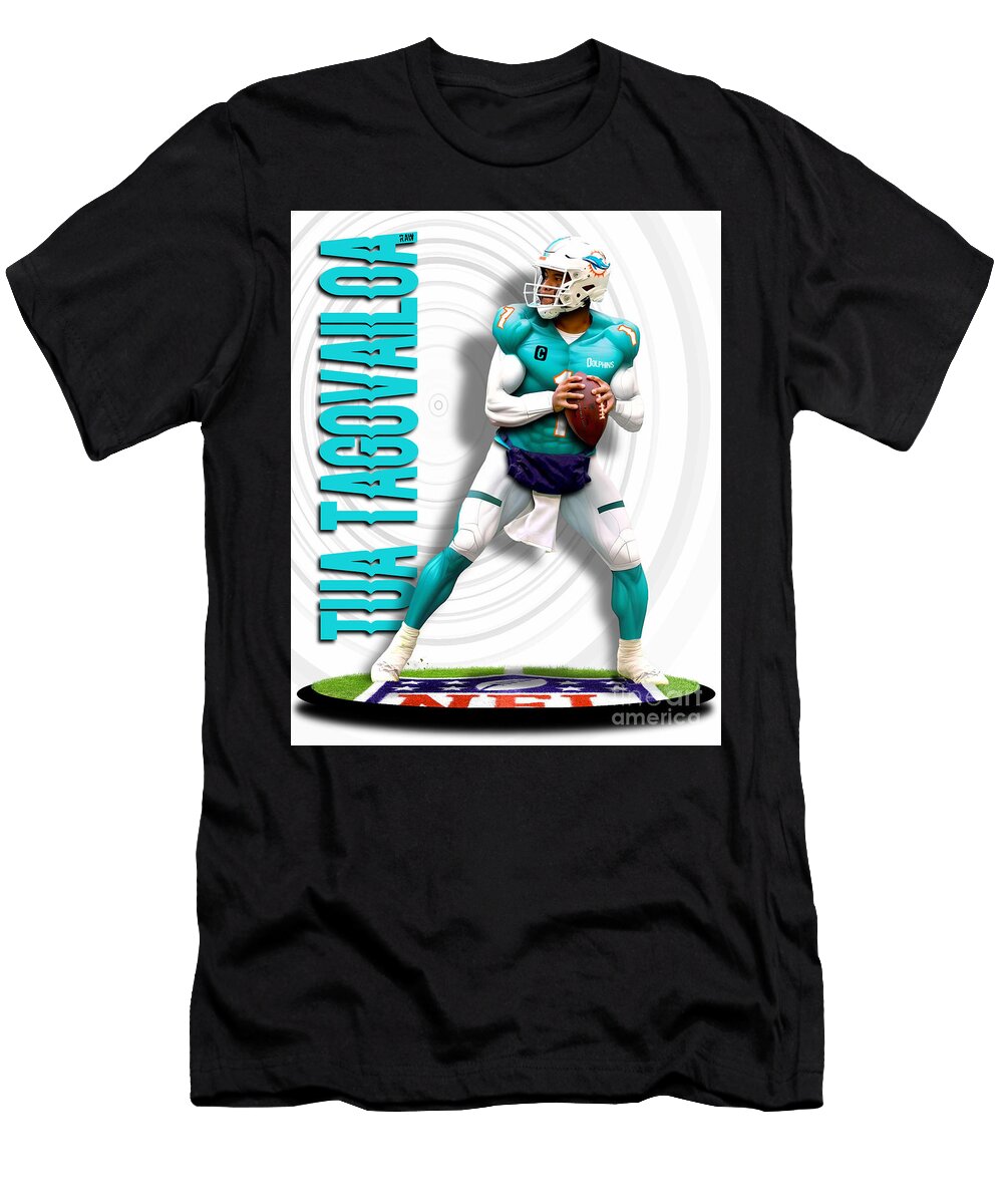Tua Tagovailoa Miami Dolphins 1 Robert Williams T-Shirt