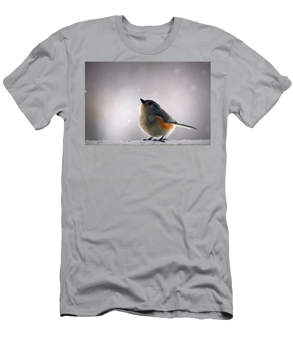 Tufted Titmouse Cricket Hackmann T-Shirt