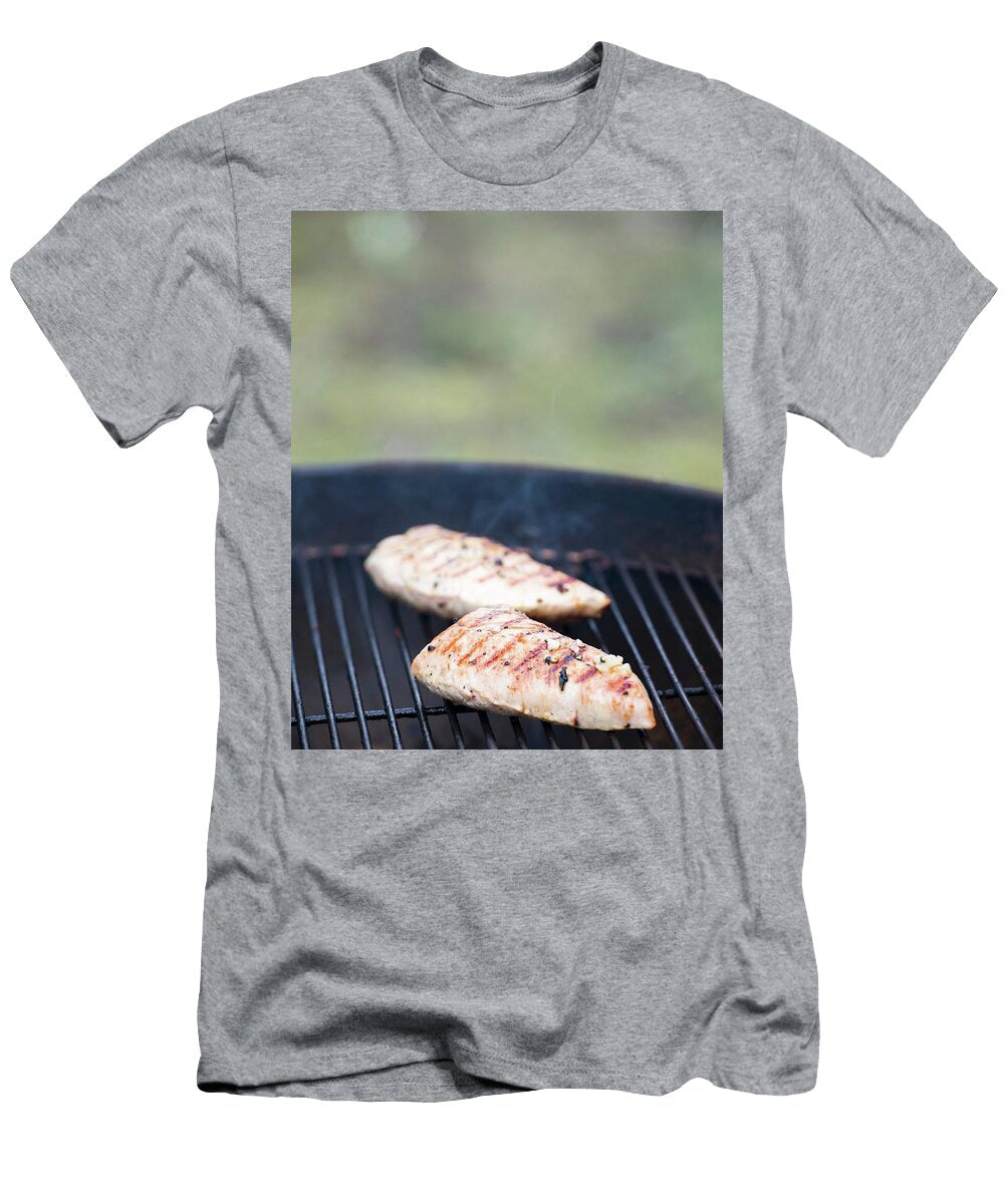 Turkey Breast Fillets on a Barbecue Jo Kirchherr T-Shirt