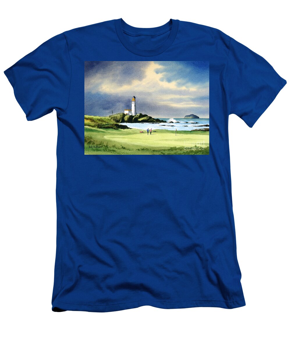 Turnberry Golf Course Scotland 10th Green Bill Holkham T-Shirt