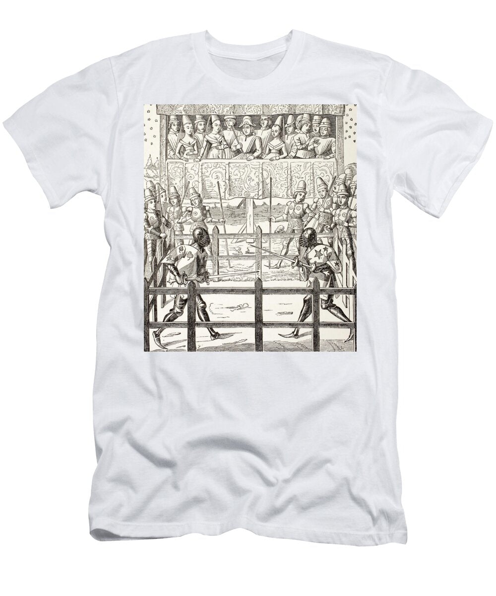 Two Combatants Begin a Judicial Duel Ken Welsh T-Shirt