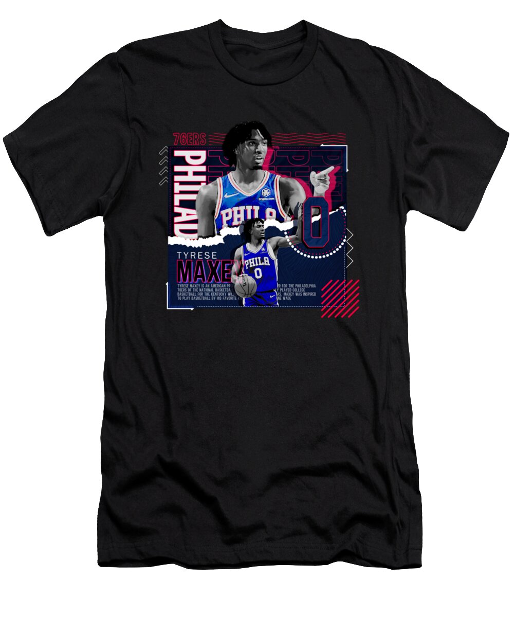 Tyrese Maxey Basketball Kelvin Kent T-Shirt