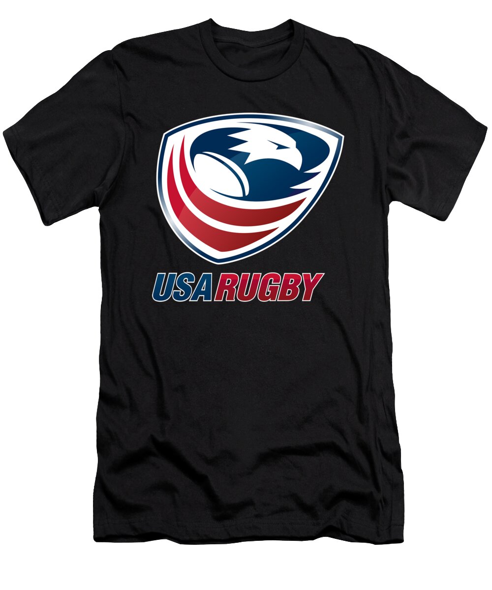 United States Rugby Logo Lagu Sakam T-Shirt