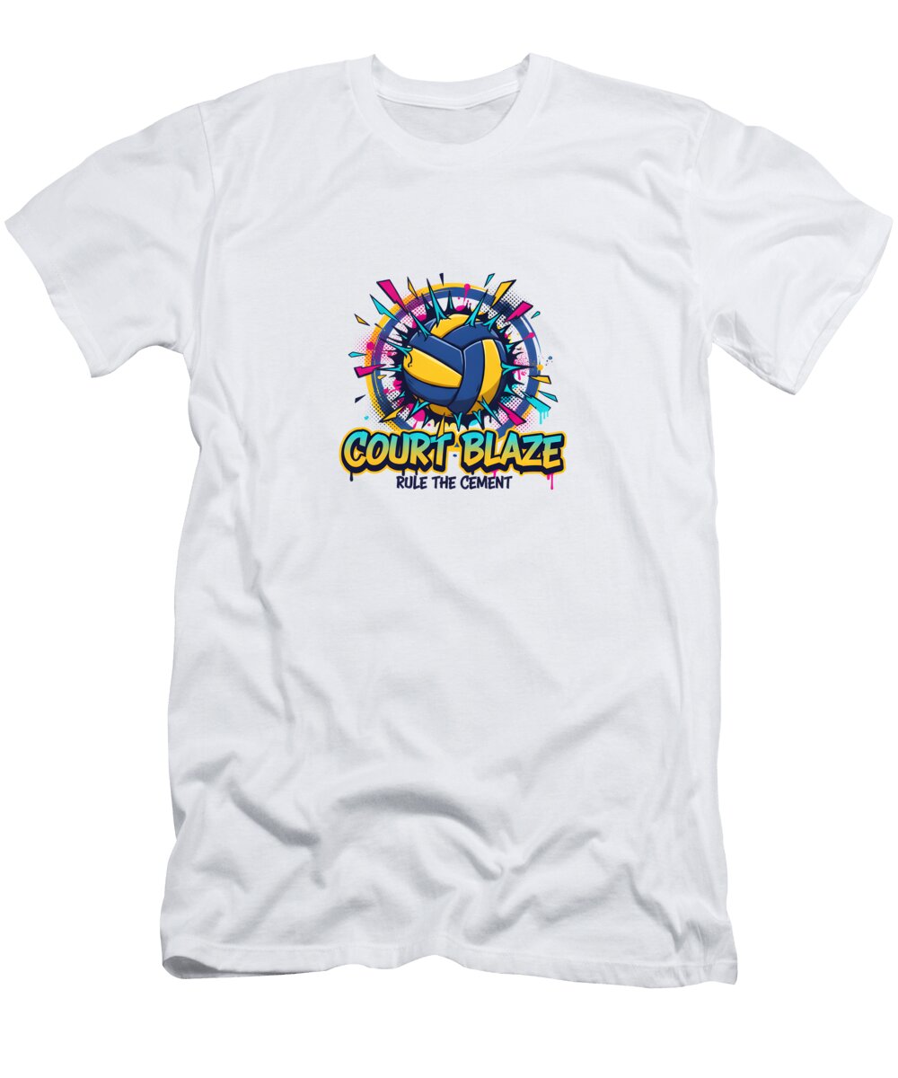 Urban Volleyball Energy Design Dream Stuff T-Shirt