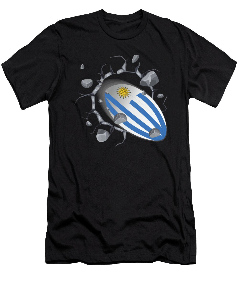 Uruguay Rugby Union Jersey 2019 Fans Kit for Uruguayan Supporters Players Coaches and Teams Martin Hicks T-Shirt