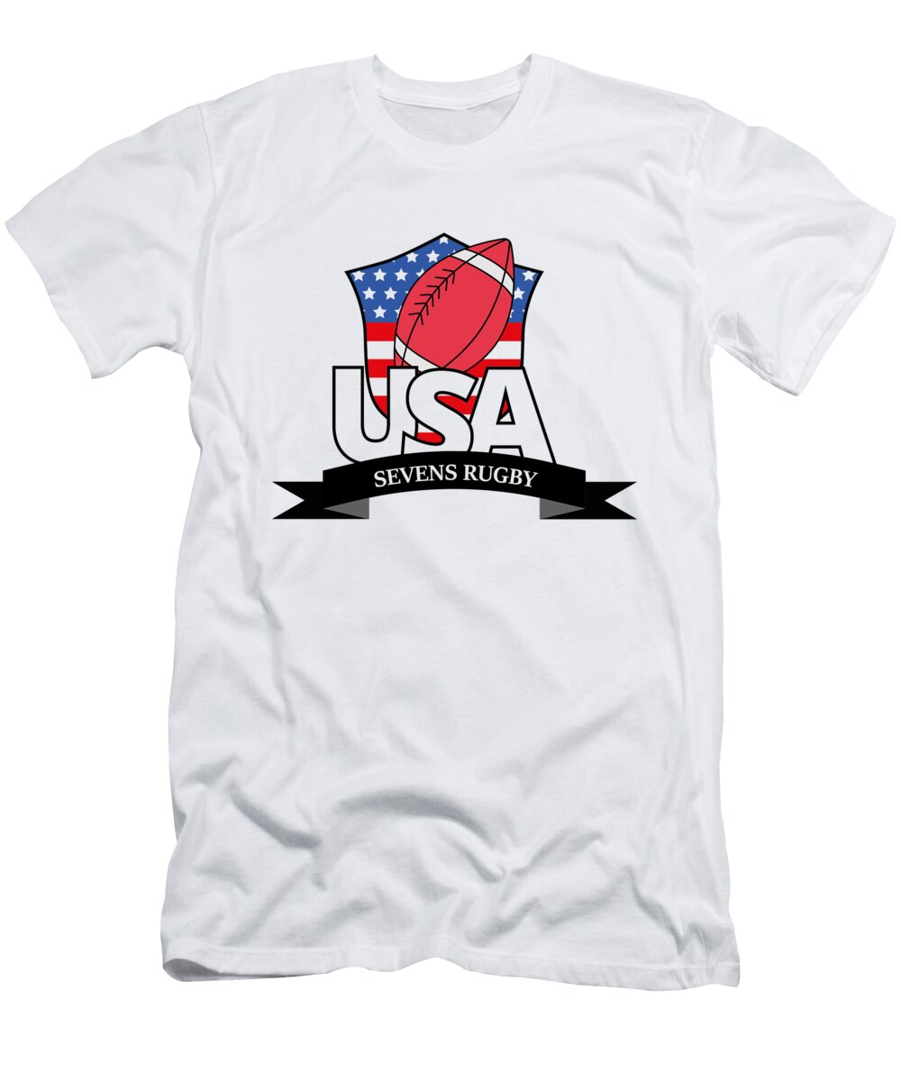USA Sevens Rugby Sebestyen Bettina T-Shirt