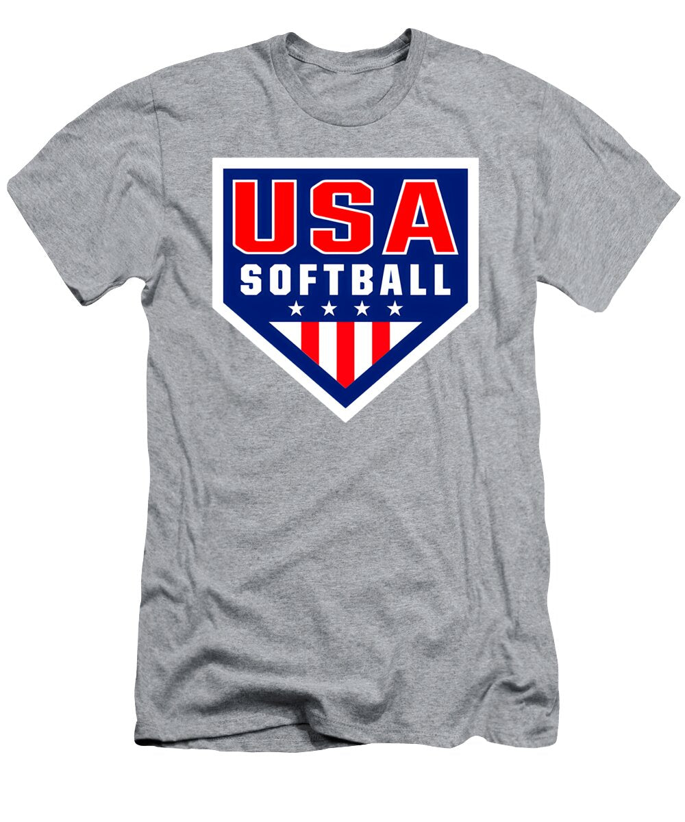 USA Softball Logo Kenvin Tran T-Shirt