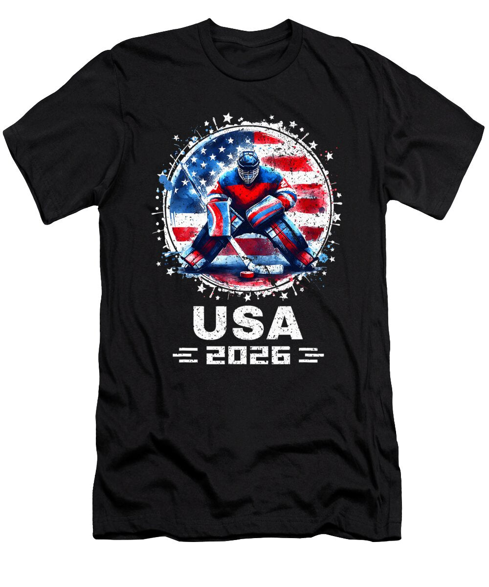 USA Team 2026 Hockey for Men Women Kids Sophie Eleanor T-Shirt