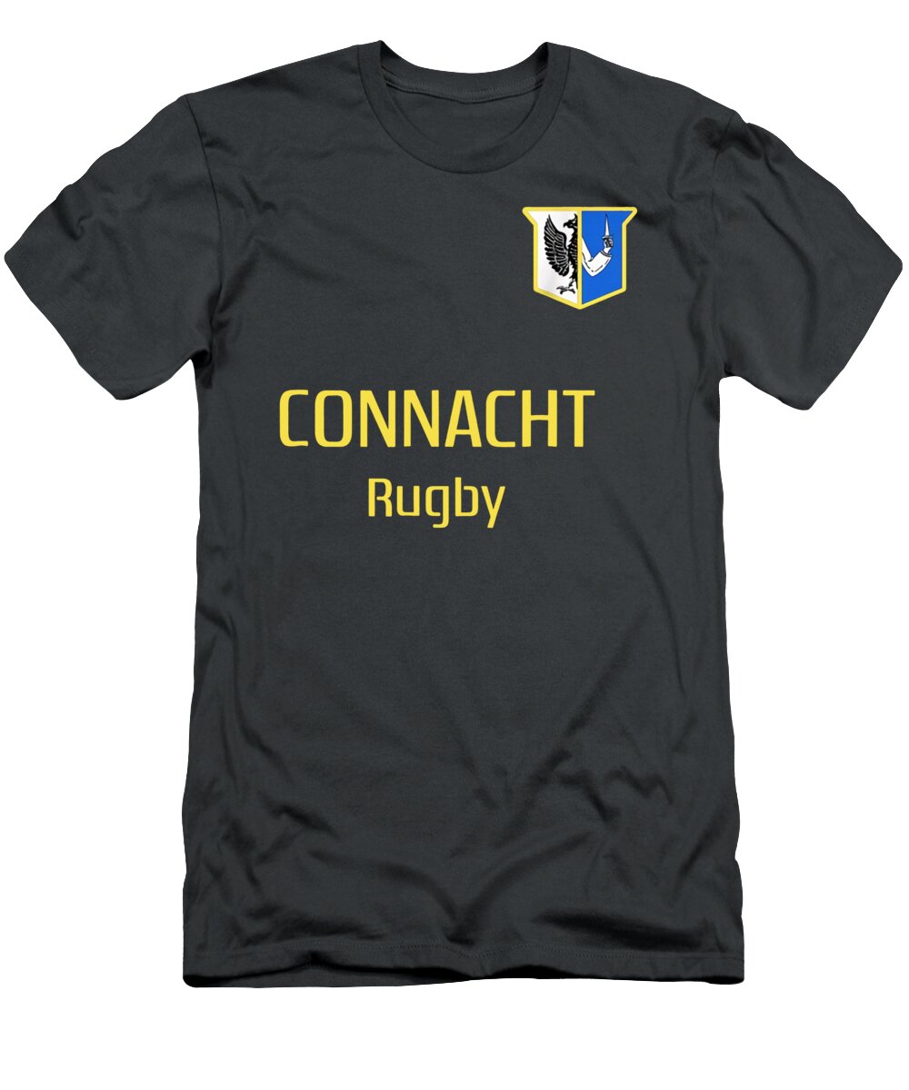 Vintage Connacht 1970s Rugby West Province Ireland Unisex Tsh Sacha Asselin T-Shirt
