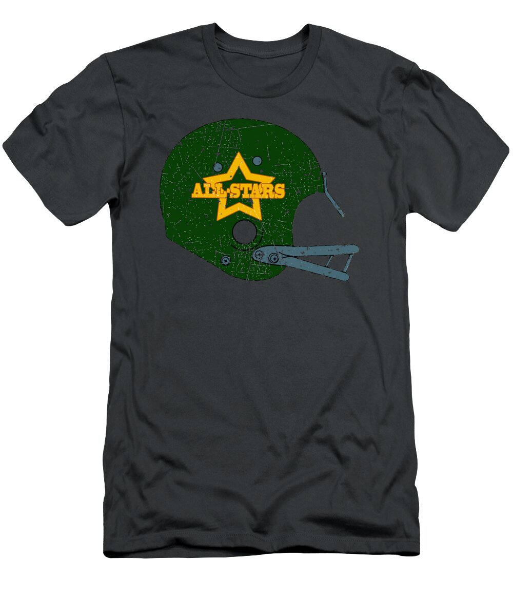 Vintage Look American Football Helmet All Stars Tantri Nabila Zulaika T-Shirt