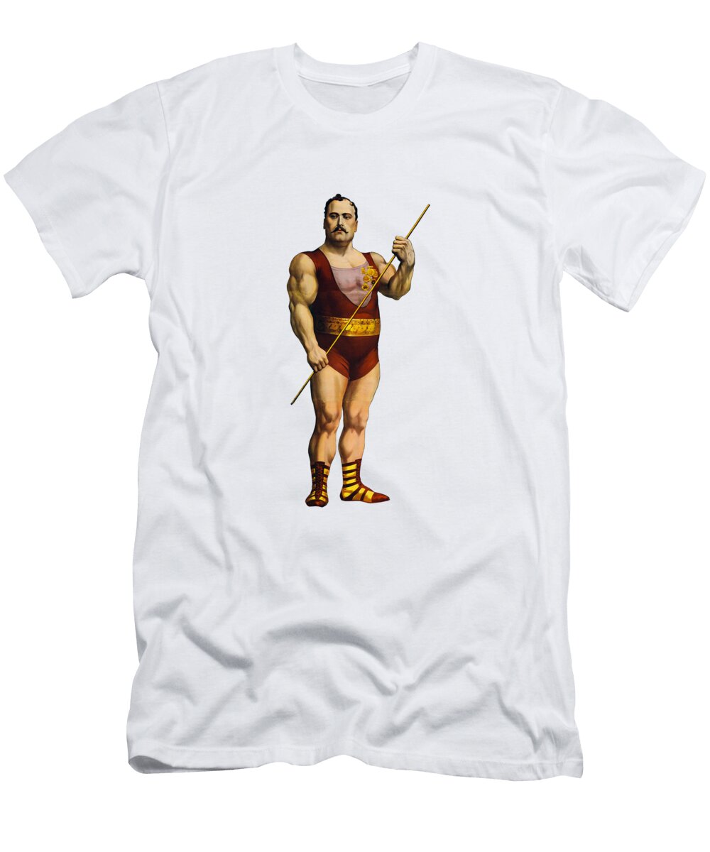 Vintage Worlds Strongest Man Madame Memento T-Shirt