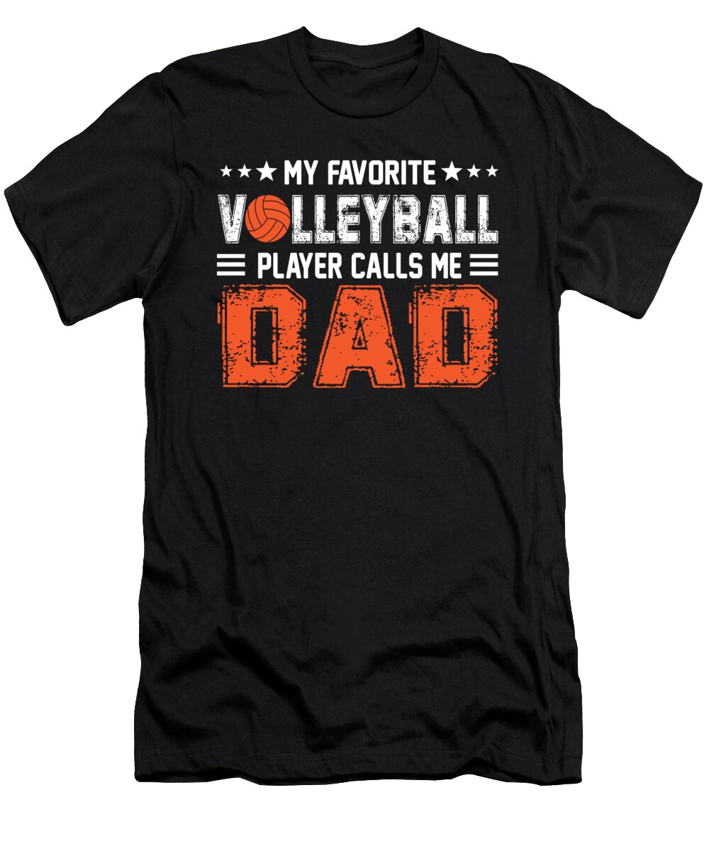 Volleybal Gift for Volleyball Dad Raphaelartdesign T-Shirt