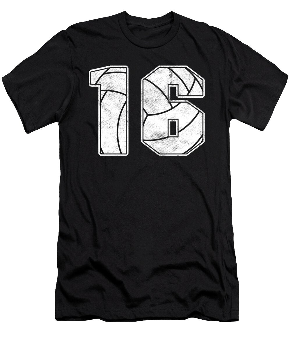 Volleyball 16 Th Birthday Celebration Sports Gift Thomas Larch T-Shirt