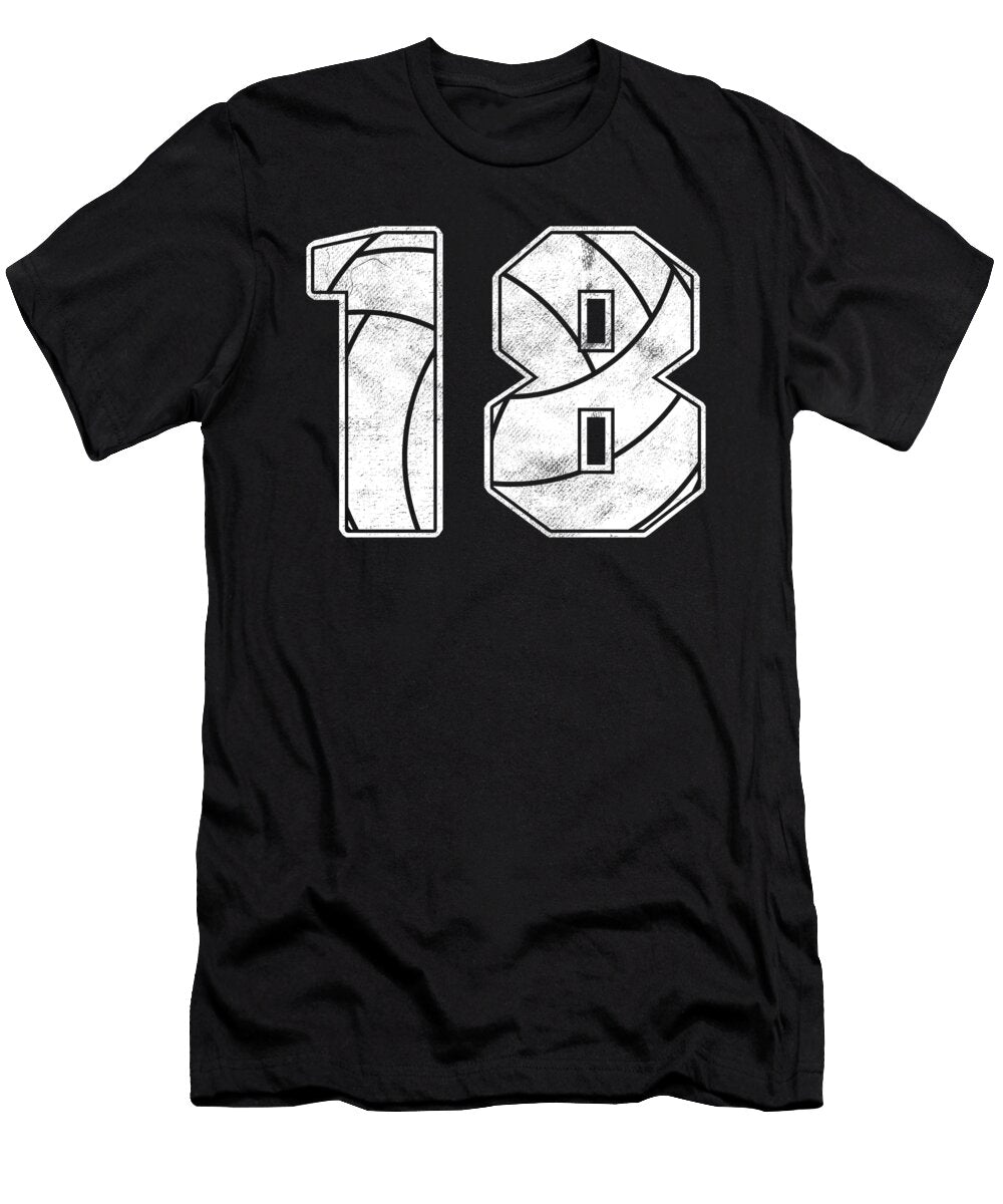 Volleyball 18 Th Birthday Celebration Sports Gift Thomas Larch T-Shirt