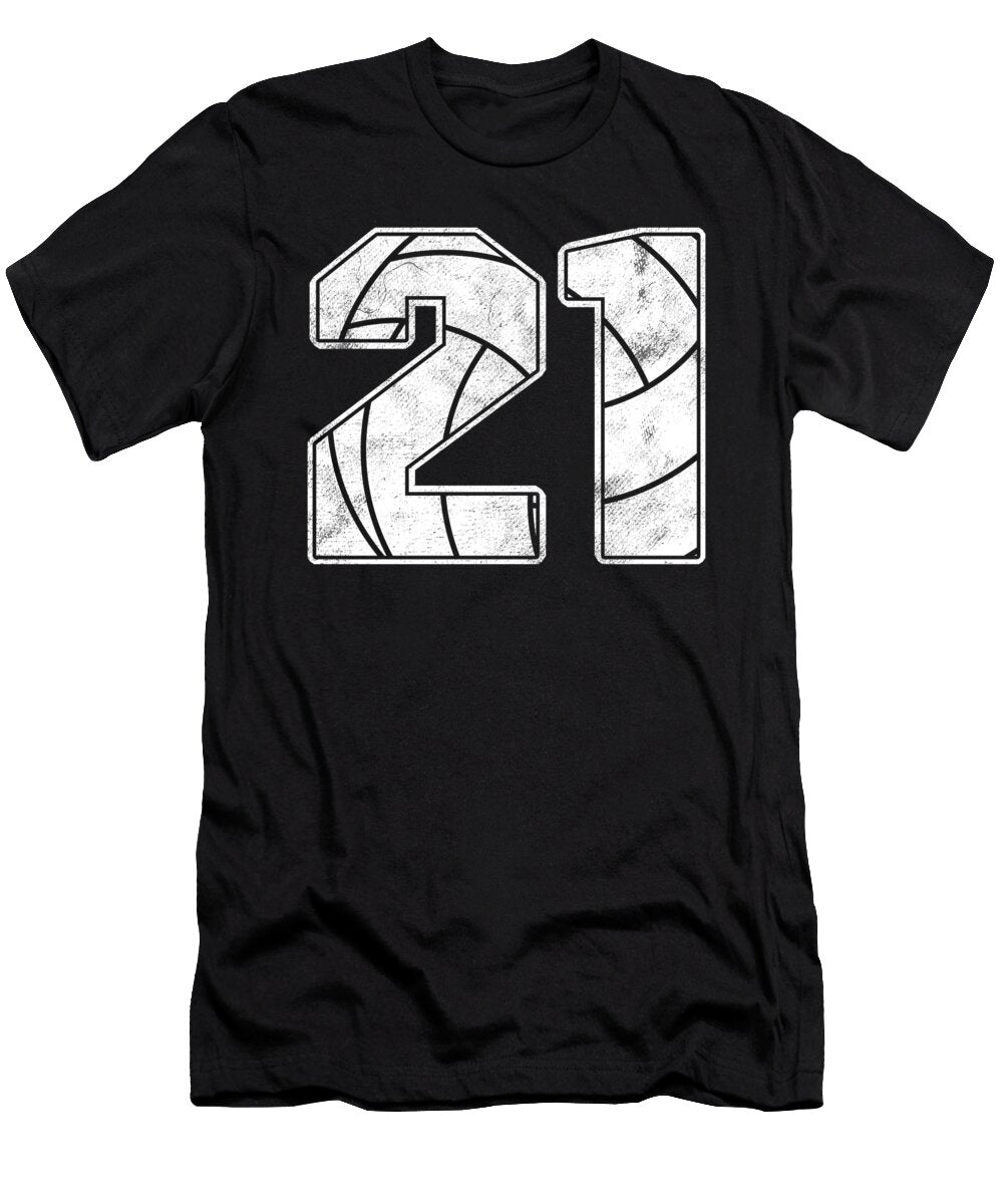 Volleyball 21 St Birthday Celebration Sports Gift Thomas Larch T-Shirt