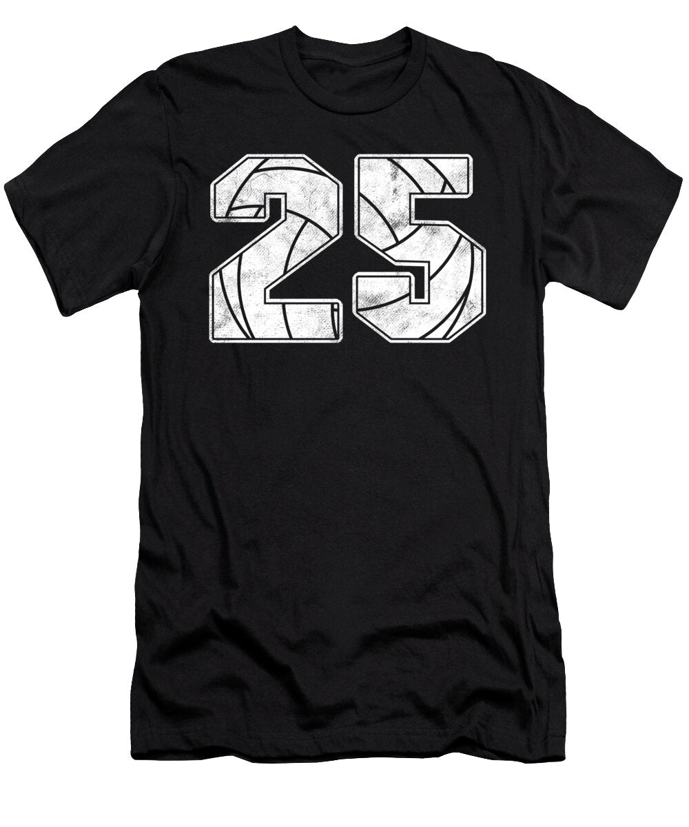 Volleyball 25 Th Birthday Celebration Sports Gift Thomas Larch T-Shirt