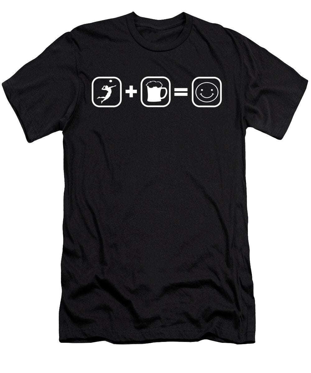 Volleyball and Beer Steven Zimmer T-Shirt