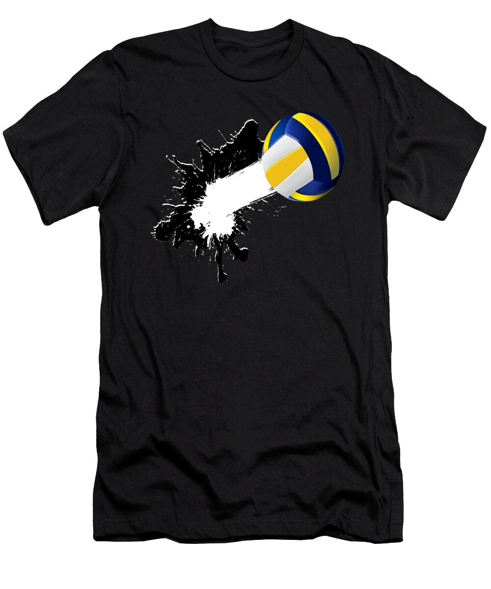 Volleyball Ball Sports Beach Volleyball Moon T-Shirt