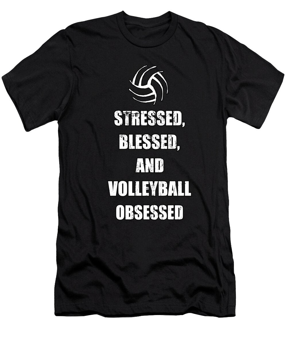 Volleyball Beach Player Volleyball Team Gift Idea Tshirtconcepts Marvin Poppe T-Shirt