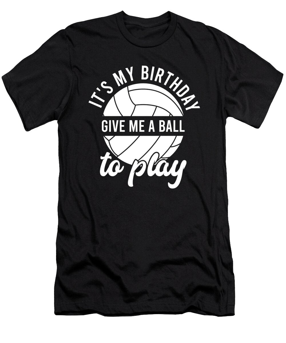 Volleyball Birthday Me T-Shirt