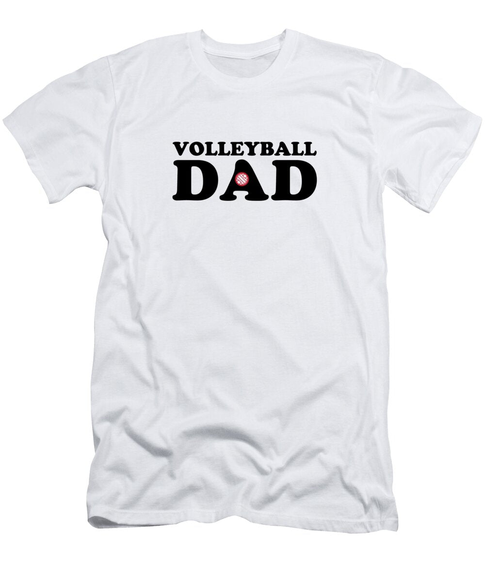 Volleyball Dad College Mascot Designs T-Shirt