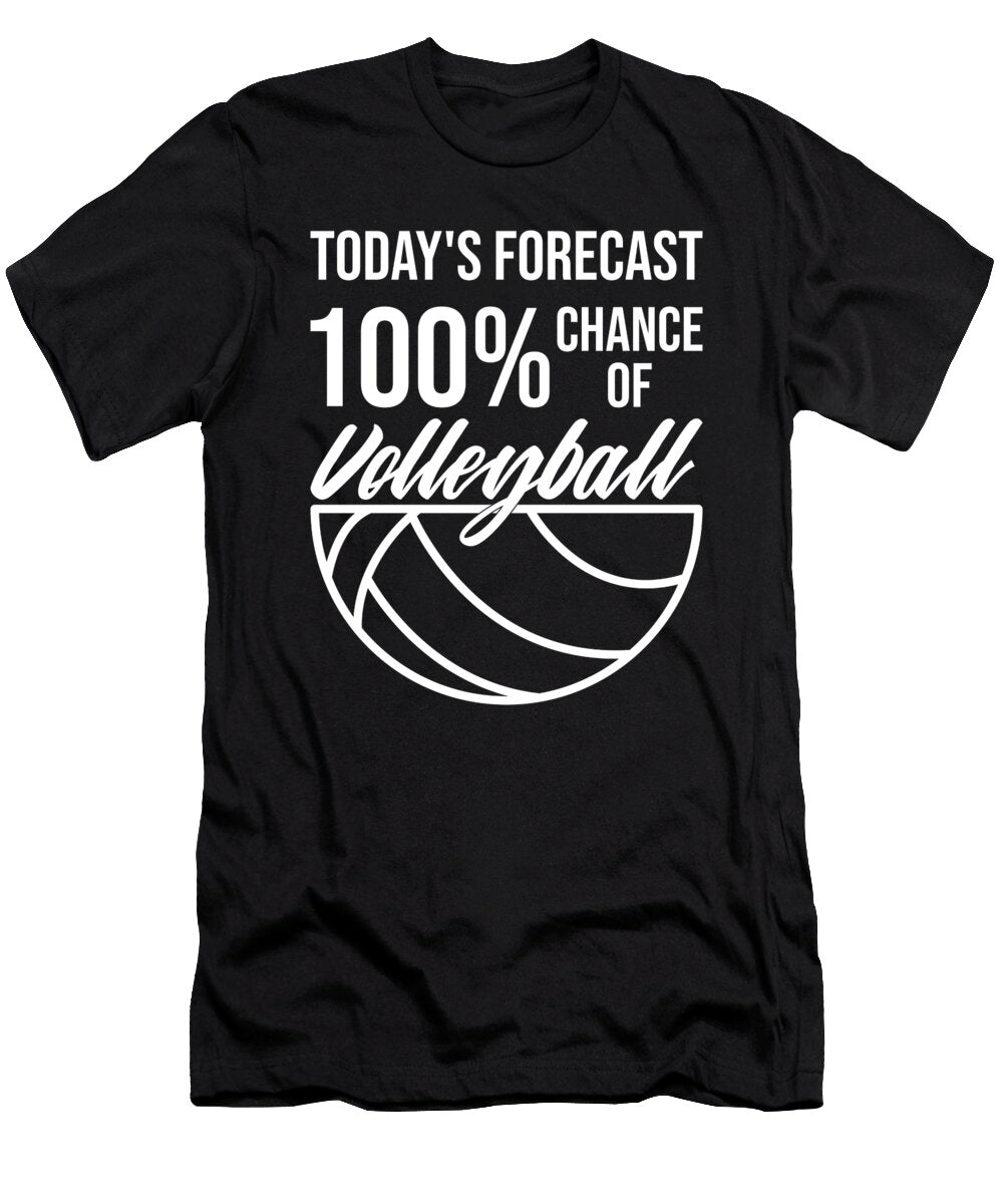Volleyball Forecast Me T-Shirt