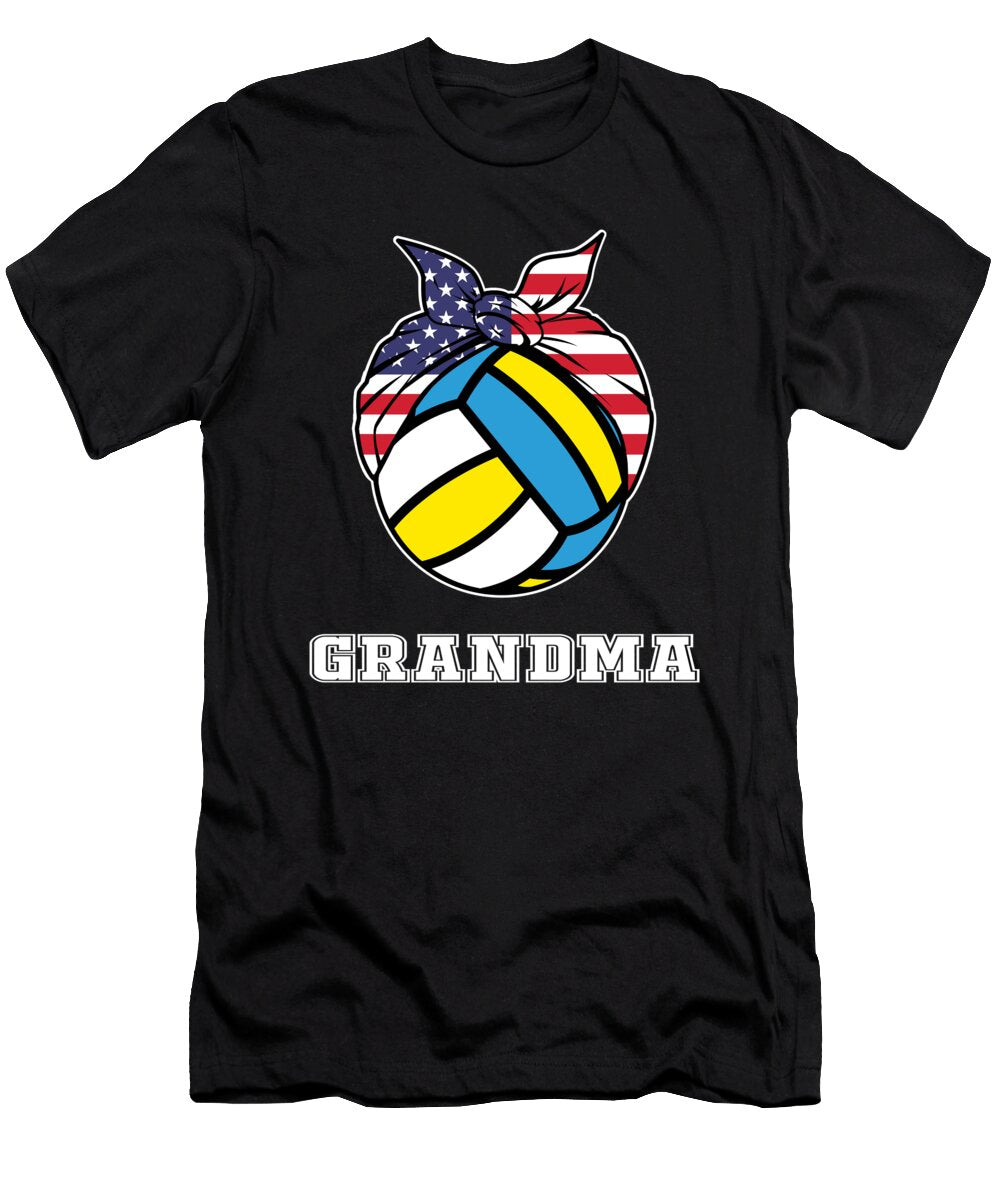 Volleyball Grandma Jersey Gift for Volleyball Grandma Players Martin Hicks T-Shirt