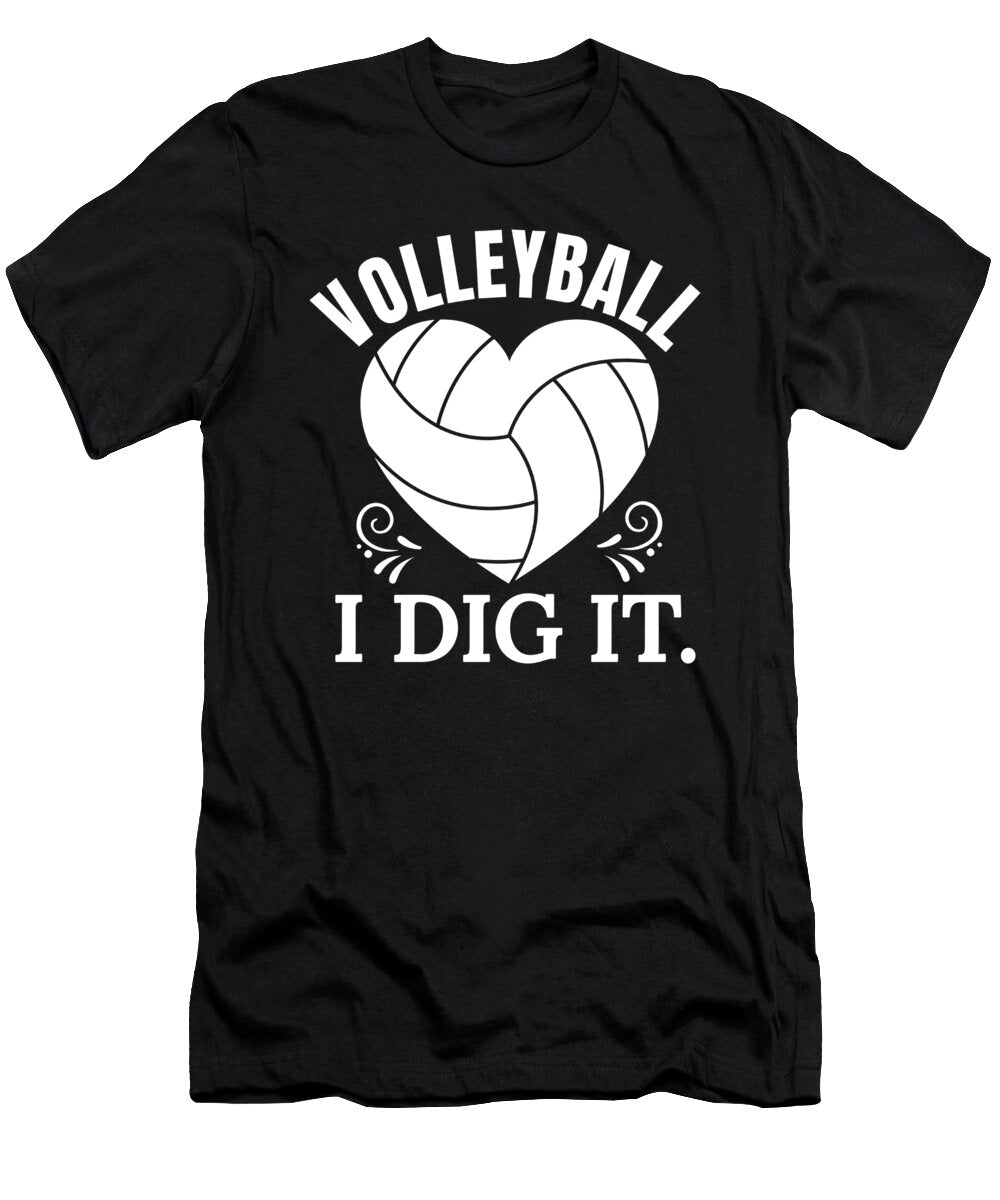 Volleyball Heart Me T-Shirt