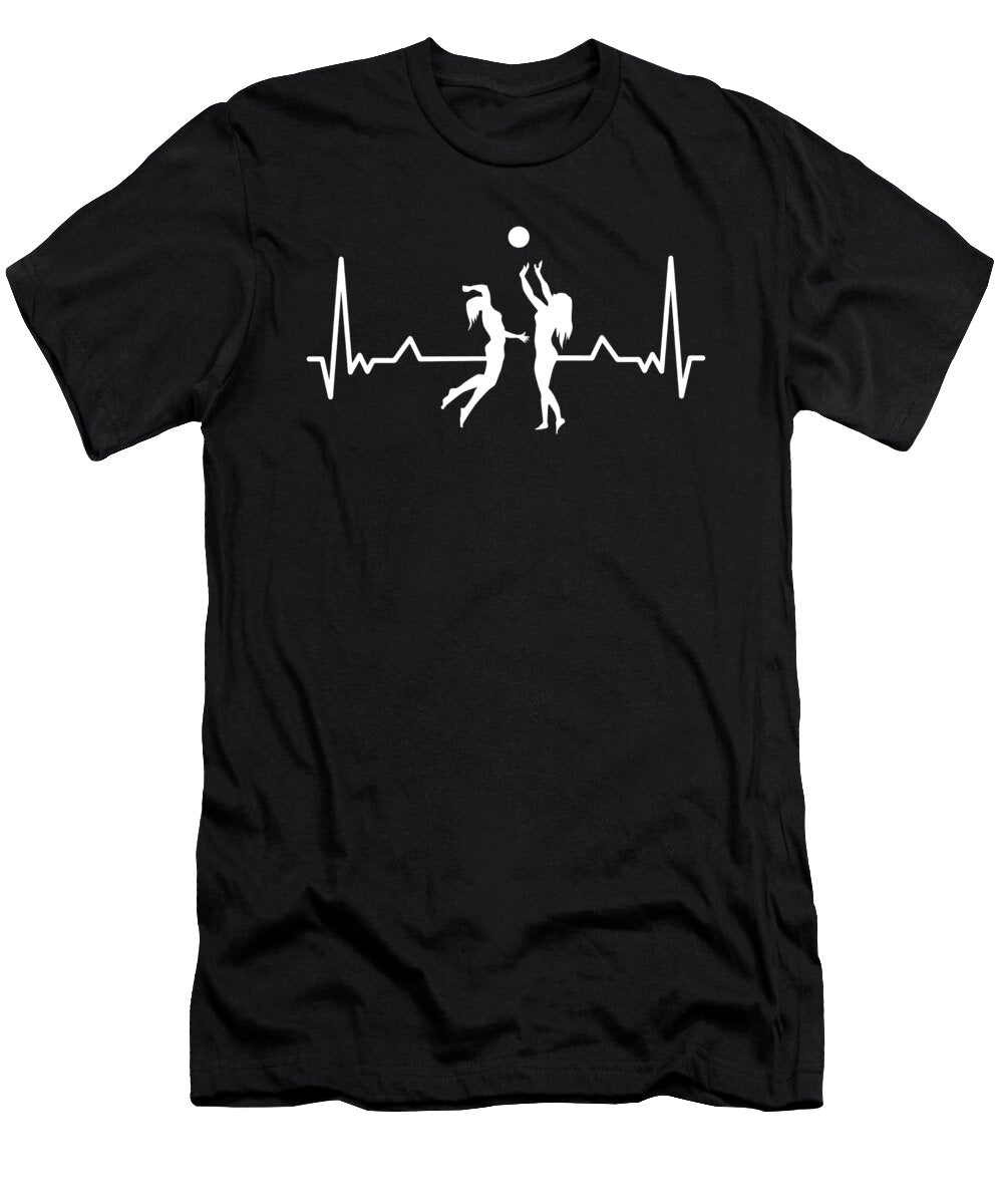 Volleyball Heartbeat Manuel Schmucker T-Shirt