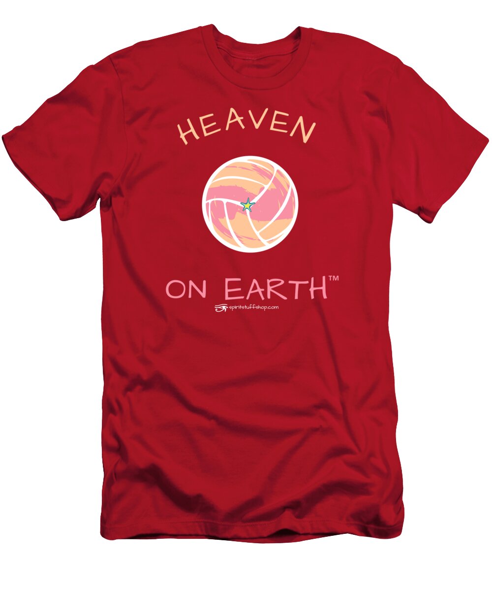 Volleyball Heaven on Earth Pj Sanzone T-Shirt