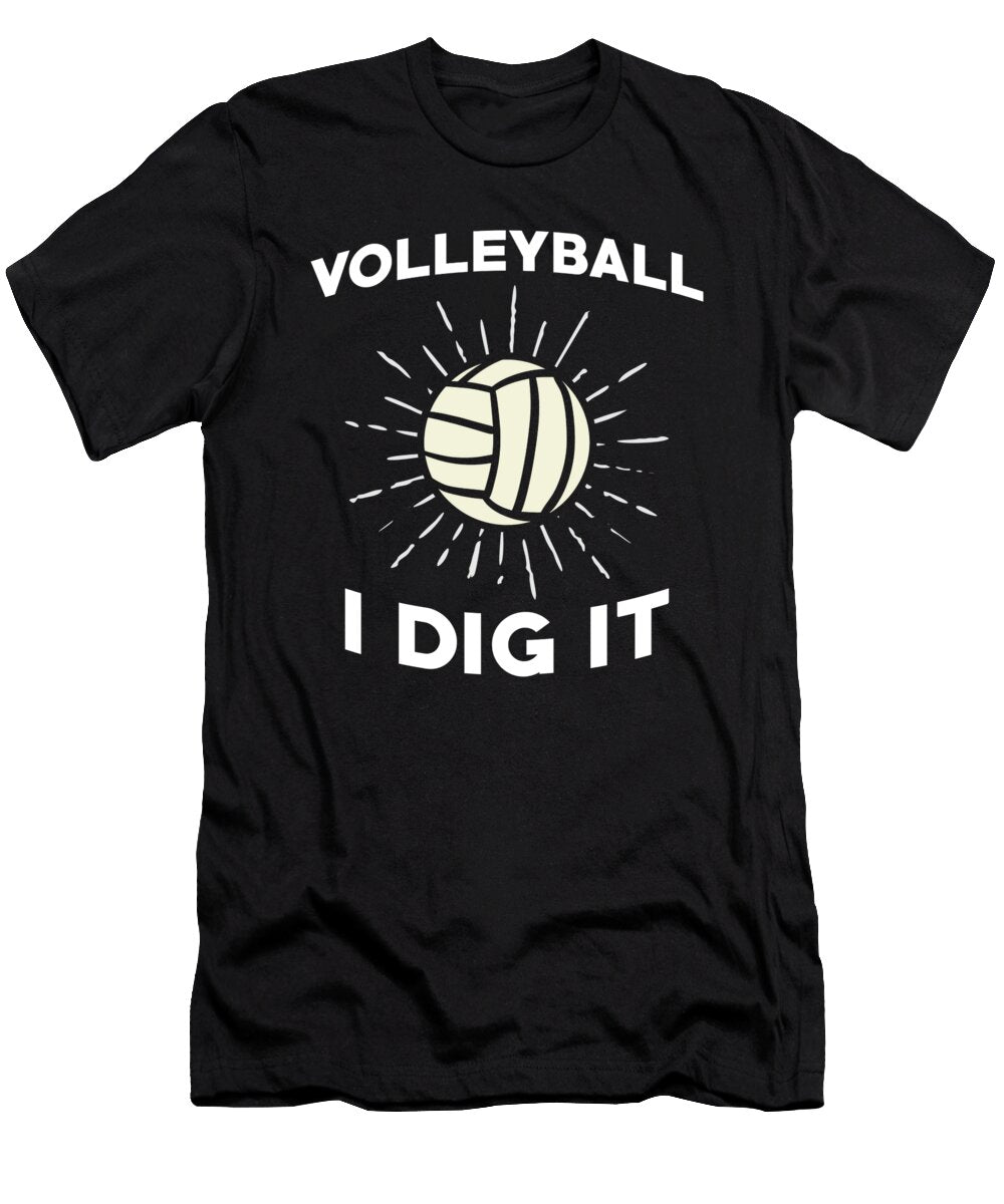 Volleyball I Dig It Manuel Schmucker T-Shirt