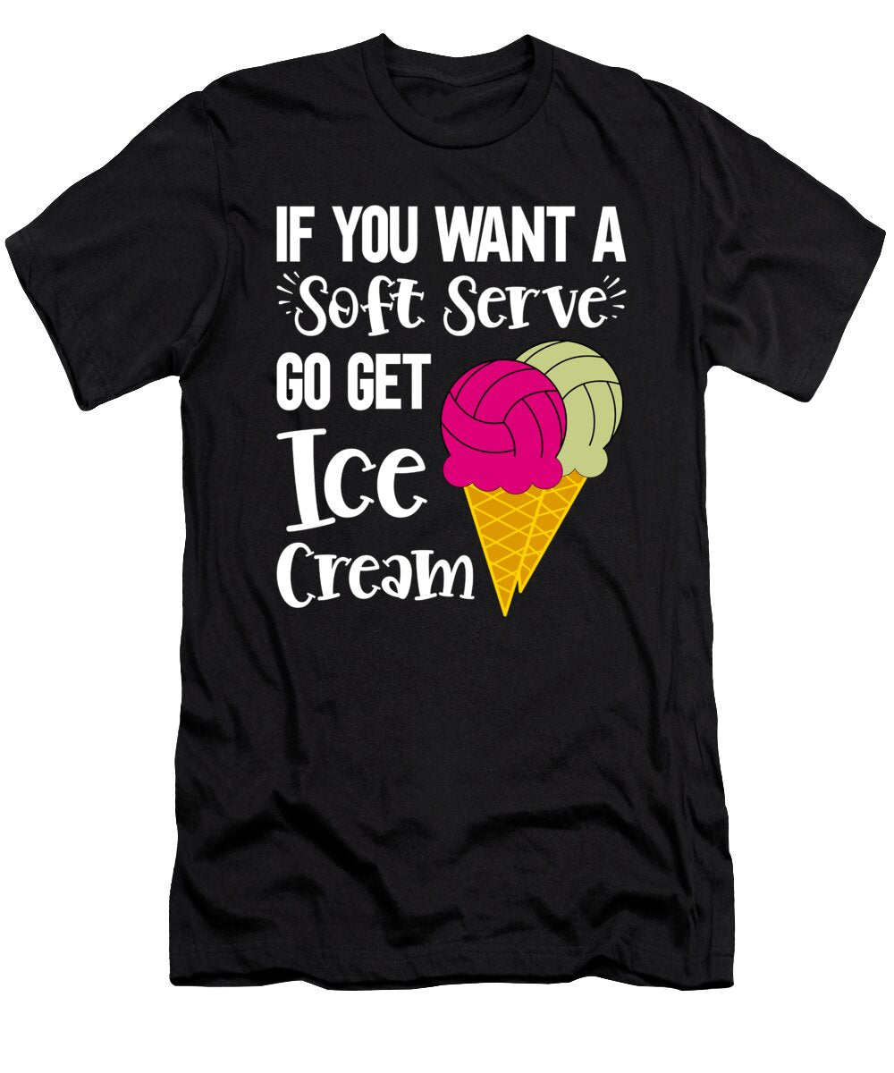 Volleyball Ice Cream Me T-Shirt