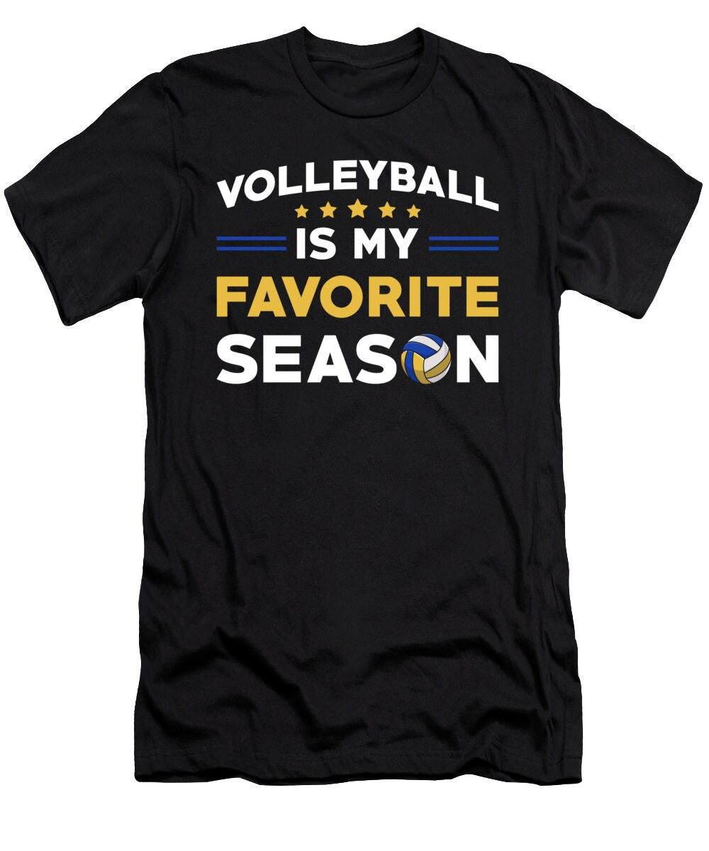 Volleyball Is My Favorite Season Manuel Schmucker T-Shirt