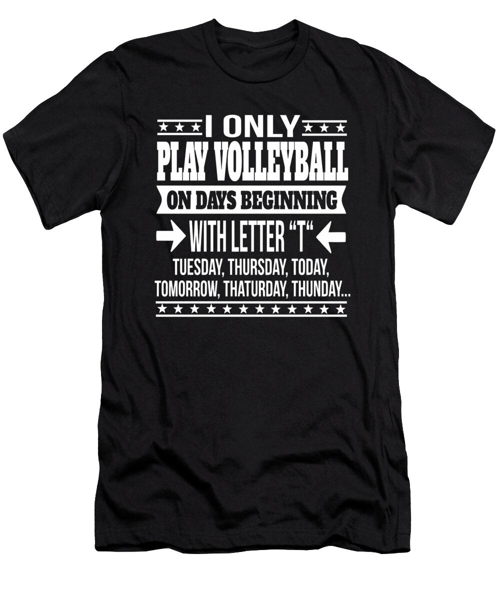 Volleyball Lover Coolest Funny Gift Dusan Vrdelja T-Shirt