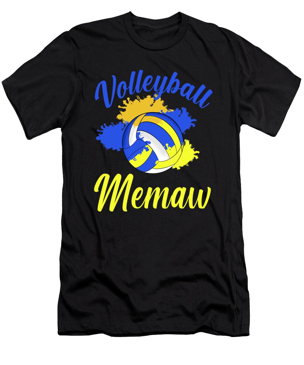 Volleyball Memaw Matching Players Team Dhbubble T-Shirt