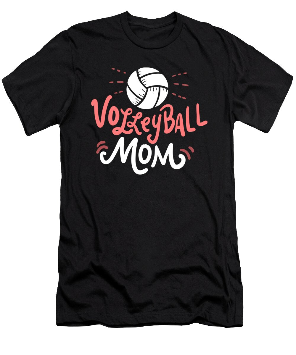 Volleyball Mom Gift David Schuele Art T-Shirt