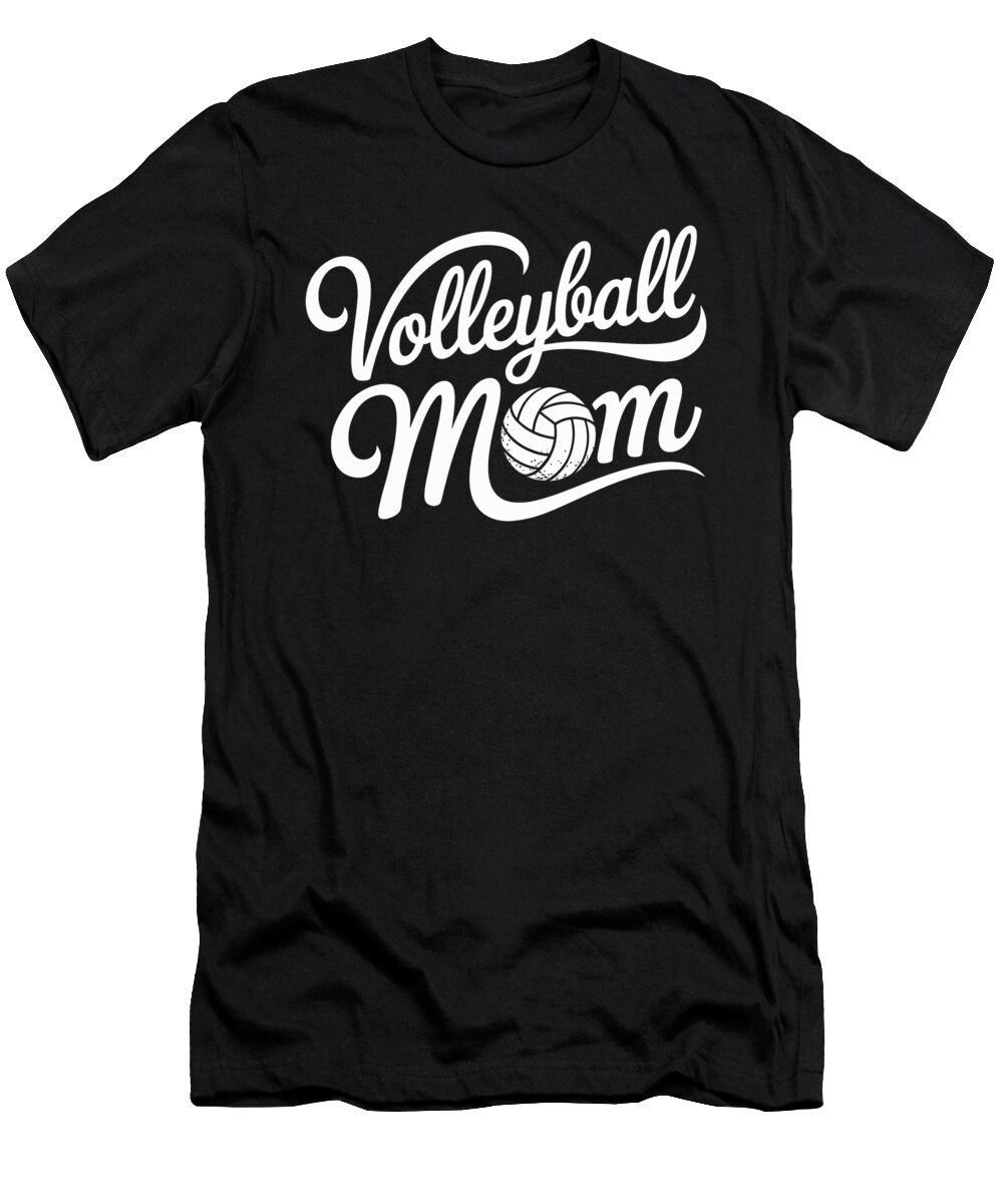 Volleyball Mom Typography Joanna Redesiuk T-Shirt