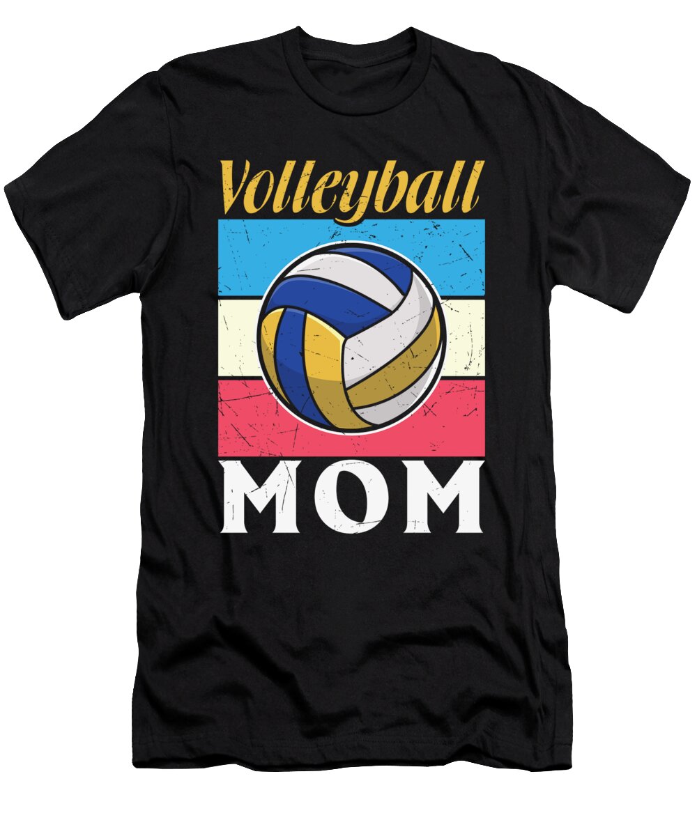 Volleyball Mom Volleyball Fan Gifts and Licensed Art T-Shirt